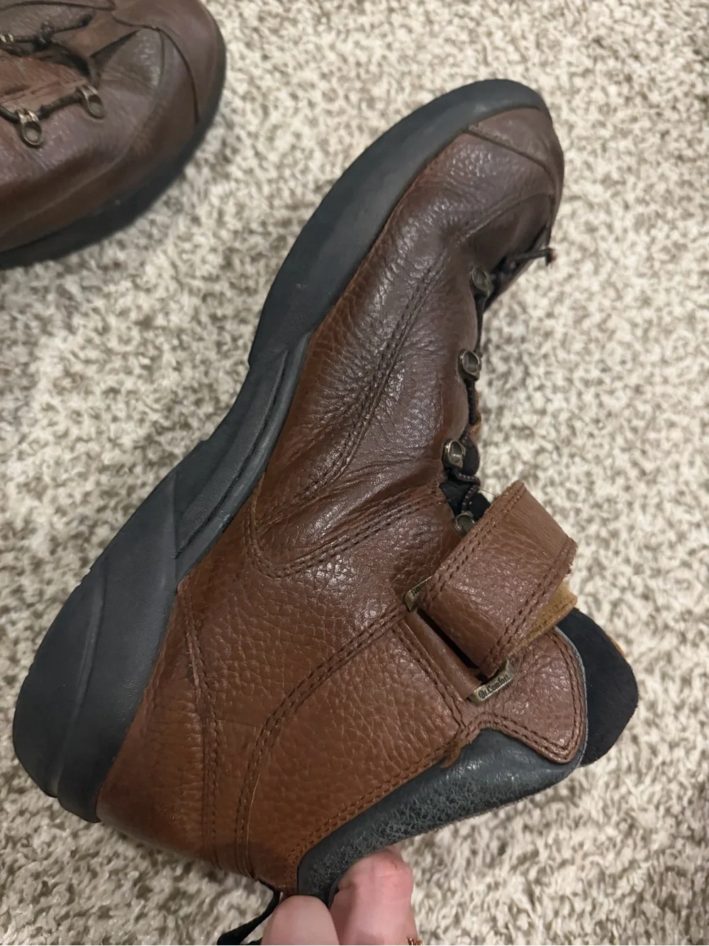 Dr. Comfort Men’s Brown Leather Supportive Boot